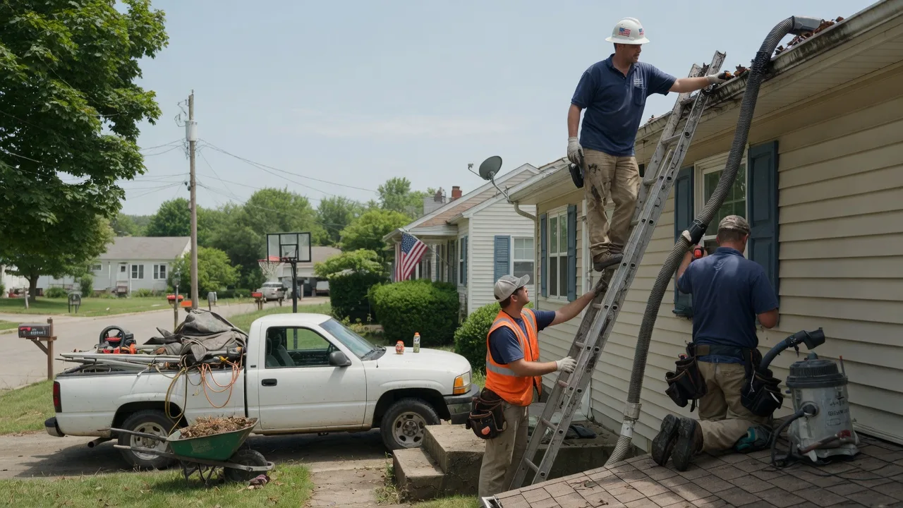 Gutter Installation in Stoutsville, OH near me